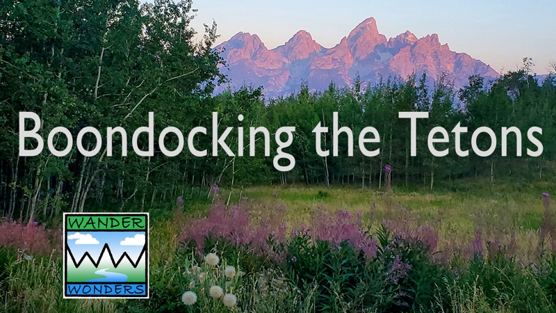 Video thumbnail — Boondocking the Tetons on WanderWonders