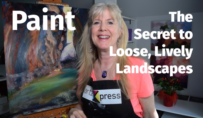 Video thumbnail — painting Turning Back lesson on artzXpress